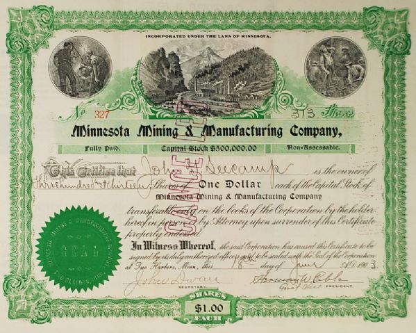  3M-Minnesota Mining & Manufacturing Co
