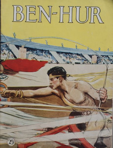 Ben-Hur 1926 movie souvenir program and King of Kings MGM Program Book