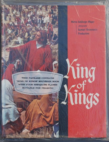 Ben-Hur 1926 movie souvenir program and King of Kings MGM Program Book