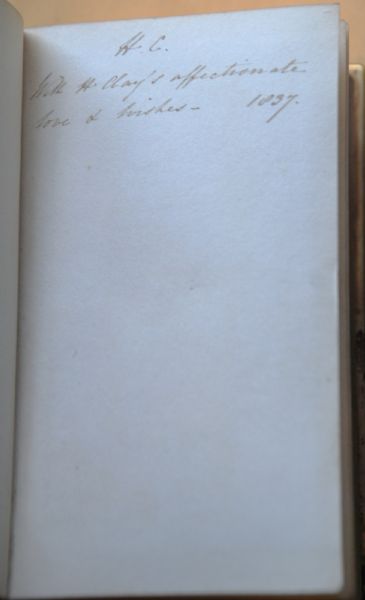 Henry Clay Presentation Bible to his Son