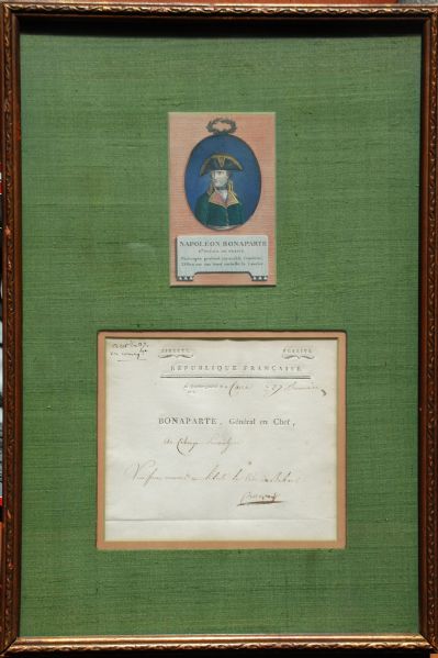 Napoleon Signed Document