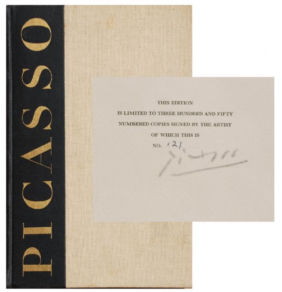 Pablo Picasso Limited Edition Signed Book