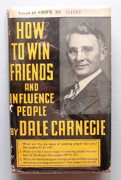 How to Win Friends and Influence People by Dale Carnegie - SIGNED