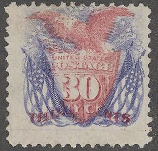US 30 cent  #121 Mint