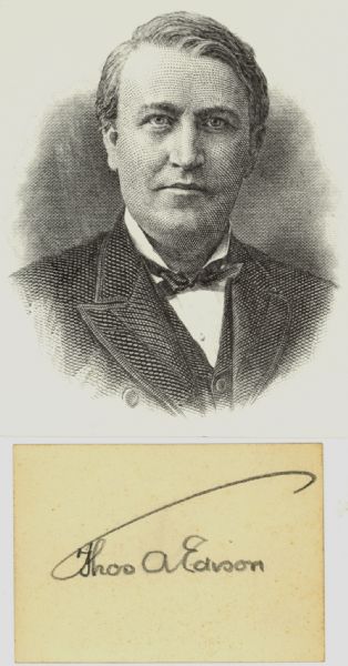 Thomas Edison Signature