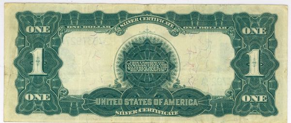 $1 1899 Black Eagle Silver Certificate 