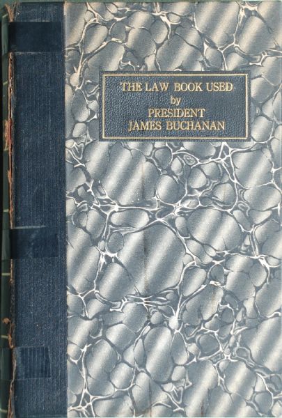 James Buchanan, Rare Signed Constitutional Law Book