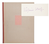 Virginia Wolf Signed Limited Edition