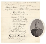 Guiteau Collection (Garfield Assasination), With Guilty Plea signed by the 12 Jurors!