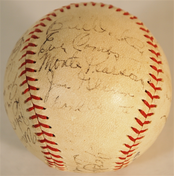 1936 New York Yankees Signed Baseball