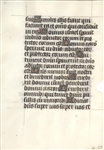 Medieval manuscript Leaf from Prayer Book