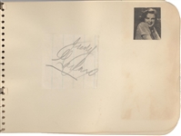 Autograph Album ( Judy Garland, Eddie Cantor, George Burns..)
