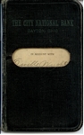 Orville Wright Signed Personal Deposit Book.