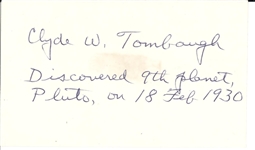 Clyde W Tombaugh