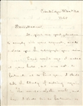 Henry W. Longfellow - ALS