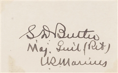 Smedley D. Butler U.S. Marines