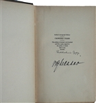 William G. McAdoo- Signed Book The Crowded Years