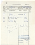 Desi Arnaz- Set List for Ciros New Years Eve Performance
