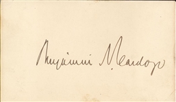 Benjamin N. Cardozo - Supreme Court