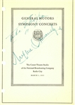 Ormandy & Schippa- Signed General Motor Symphony