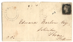 Penny Black on cover