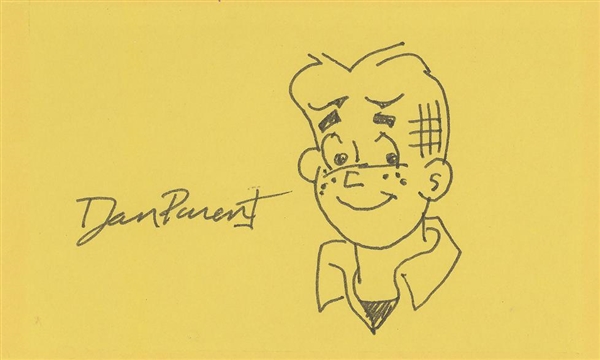 Original Dan Parent Archie Sketch
