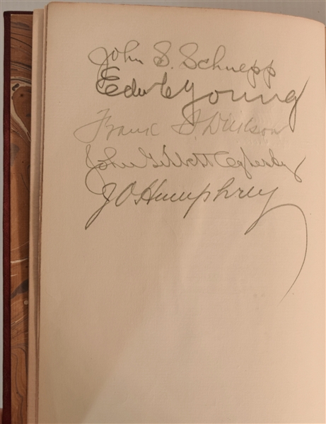 Lincoln-Douglas Debates Signed by William Howard Taft