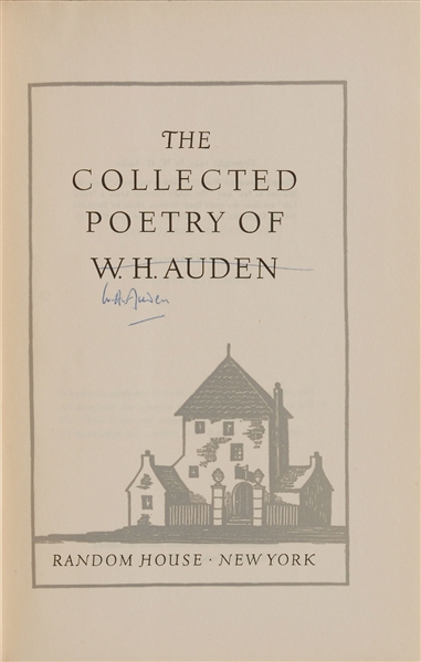 The Collected Poetry of W. H. Auden