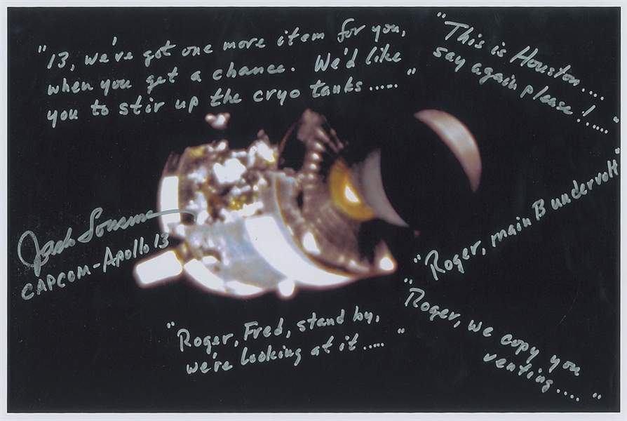 Apollo 13: Jack Lousma Oversized SP