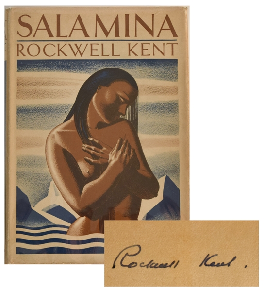 Rockwell Kent. Salamina/ Signed Copy