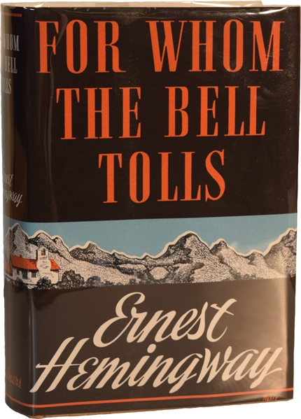 Ernest Hemingway Signed for Whom the Bell Tolls