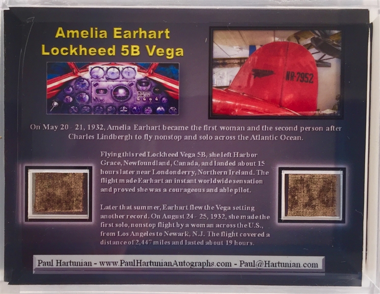 Amelia Earhart Fragments