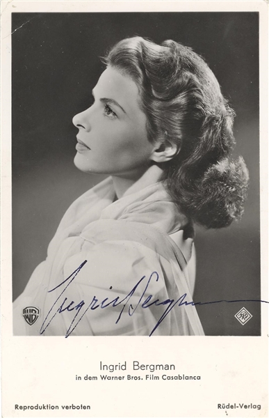 Ingrid Bergman Vintage SP (Casablanca)