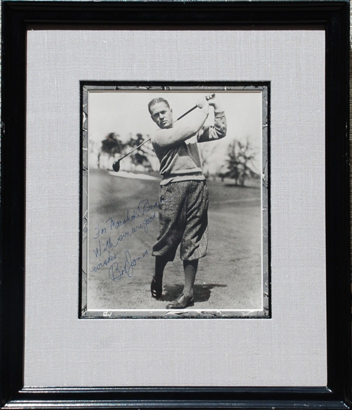 Legendary Golfer Bobby Jones