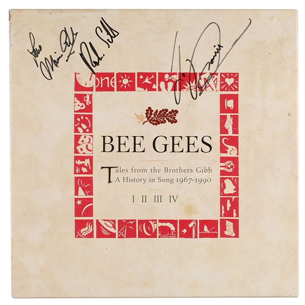 Bee Gees Signed CD Box Set