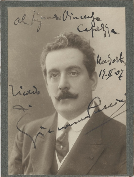  Giacomo Puccini 