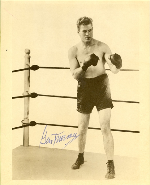 Boxing Great Gene Tunney SP