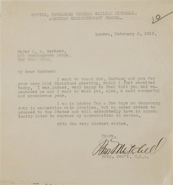 William B. Mitchell Archives