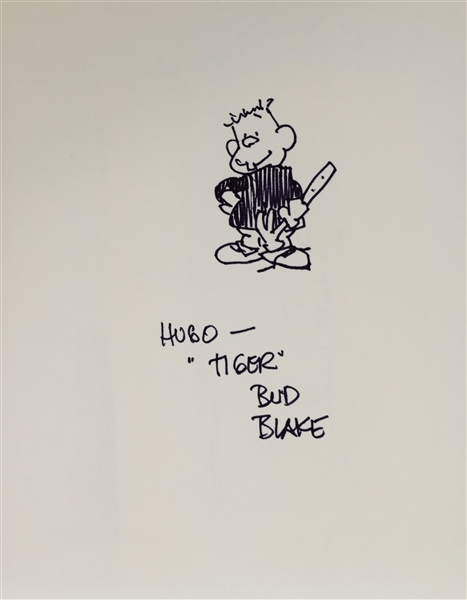 Bud Blake Original Drawing of Hugo
