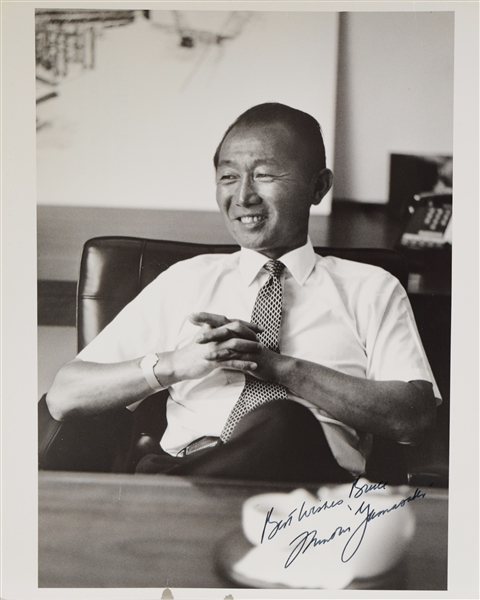 Minoru Yamasaki (designer the original World Trade Center)