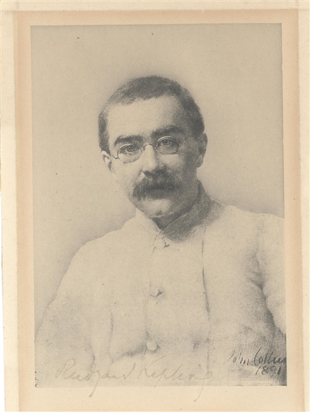 Rudyard Kipling Signed Photo