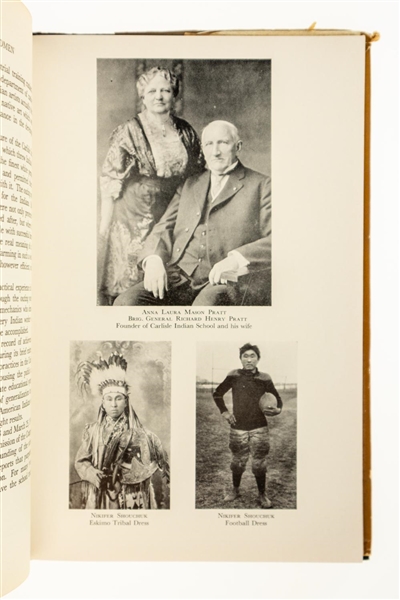 Rare Jim Thorpe Signed Book  (Fabulous Redman)