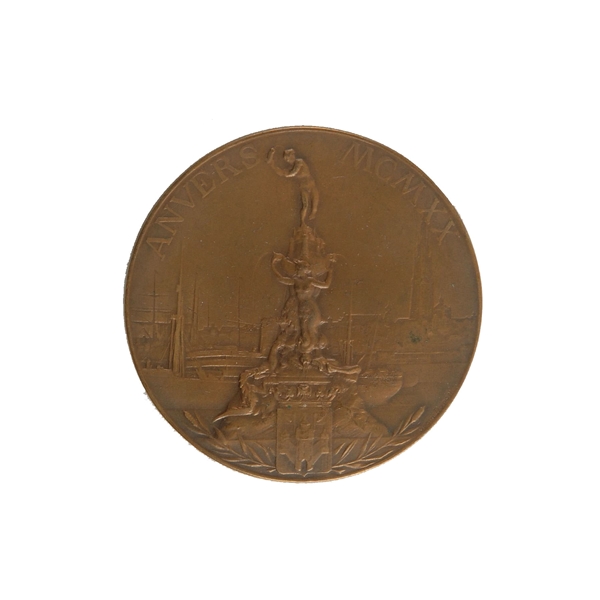 1920 Antwerp Summer Olympics Bronze Medal