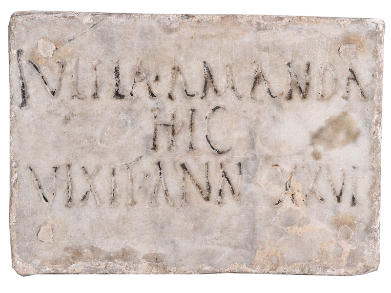 Ancient Roman Tablet