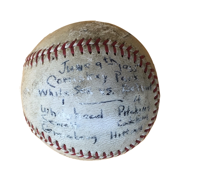 Babe Ruth Single Signed Base Ball 