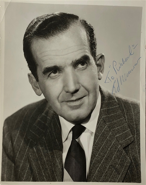 Edward R. Murrow Signed Photo