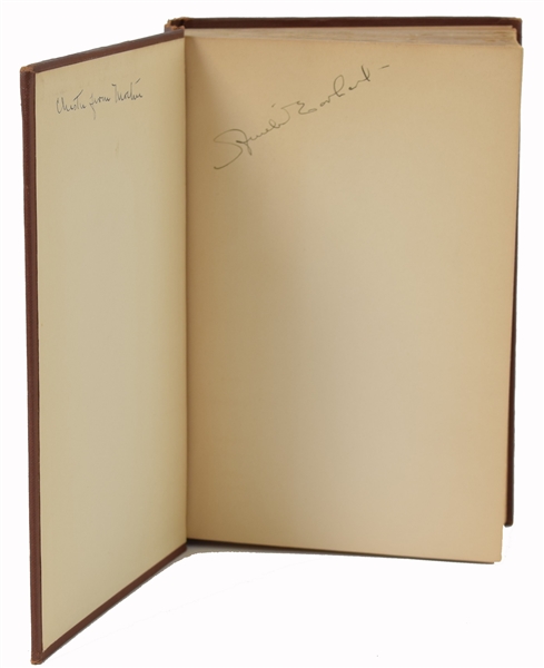 Amelia Earhart Signed Book With Mini Record!