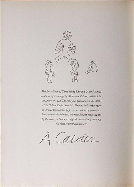 Alexander Calder Signed Limited Edition