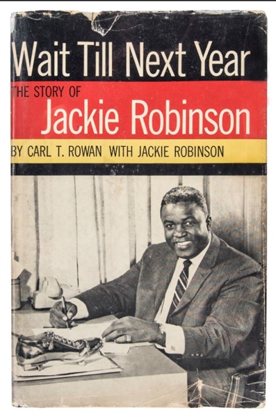 Jackie Robinson Signed Book