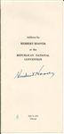 Herbert Hoover 